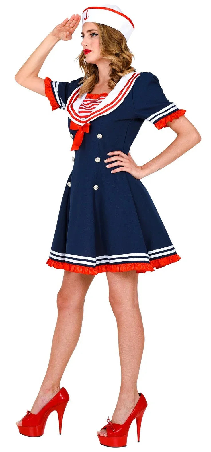 Disfraz de Marinera Coqueta para Mujer Marineros Widmann